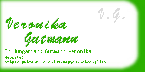 veronika gutmann business card